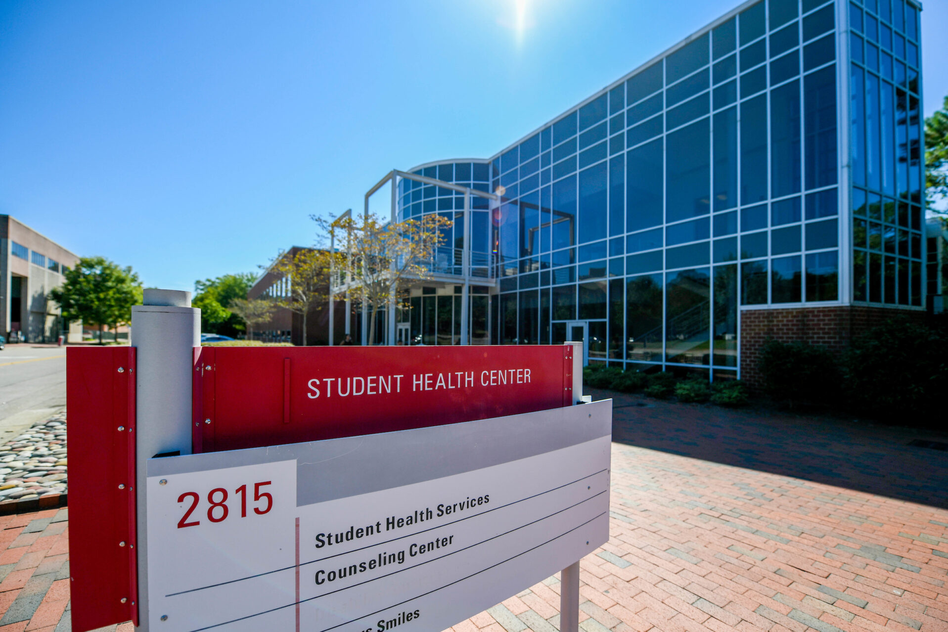 student health center on NC&#160;State campus